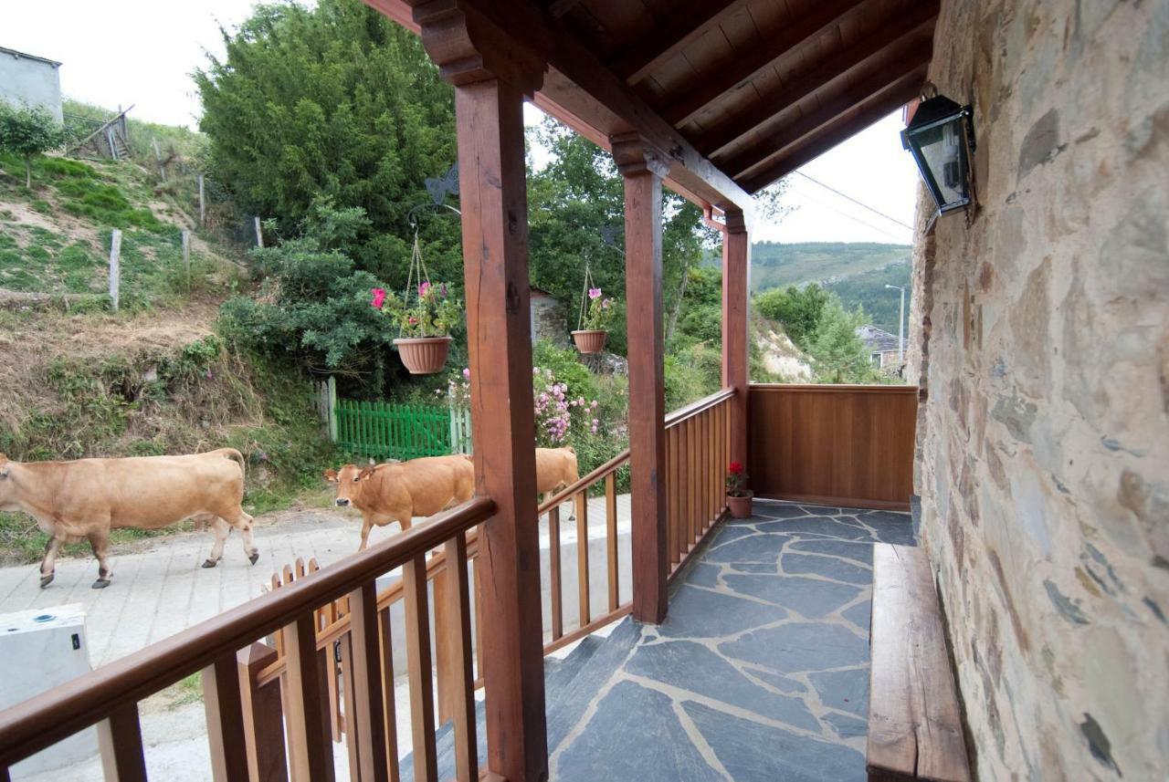 Apartamentos Rurales Tia Vicenta Santa Eulalia de Oscos Eksteriør billede